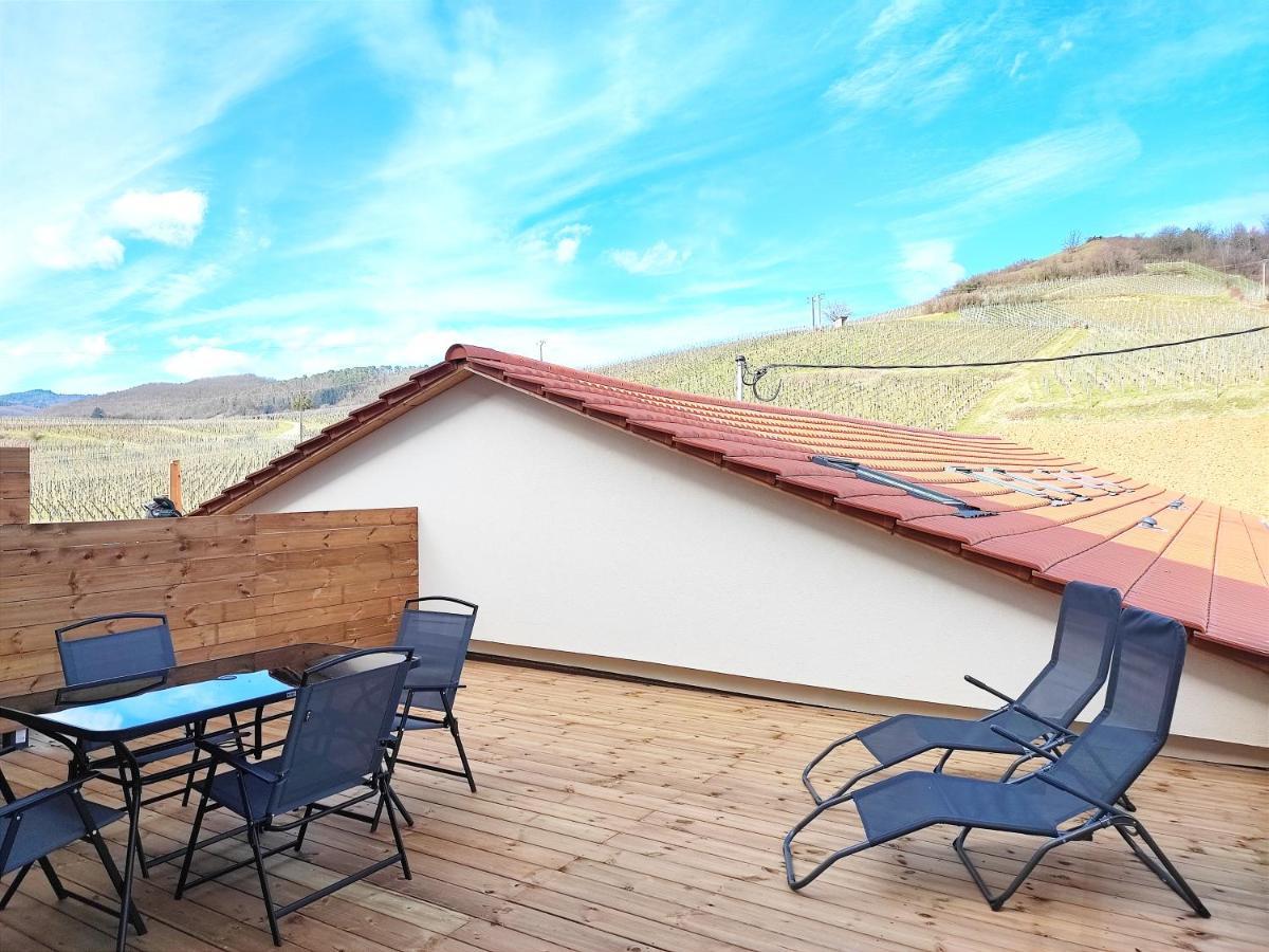 Apartament Vue Splendide Au Coeur Des Vignes Bergheim Zewnętrze zdjęcie